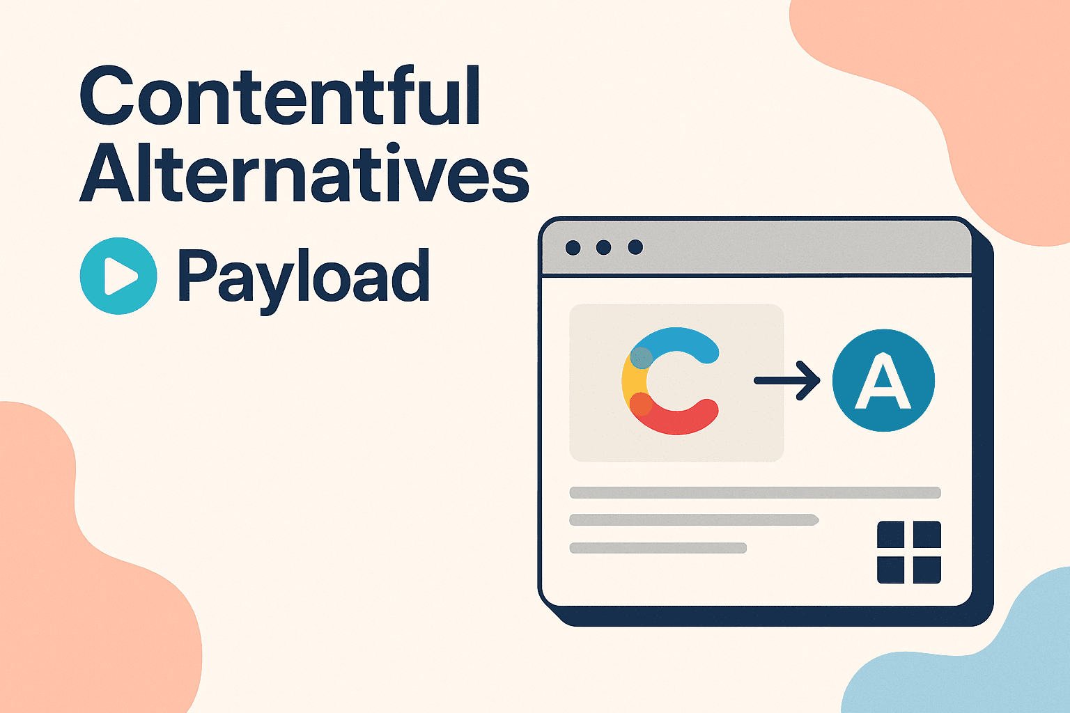 Contentful alternatives illustration